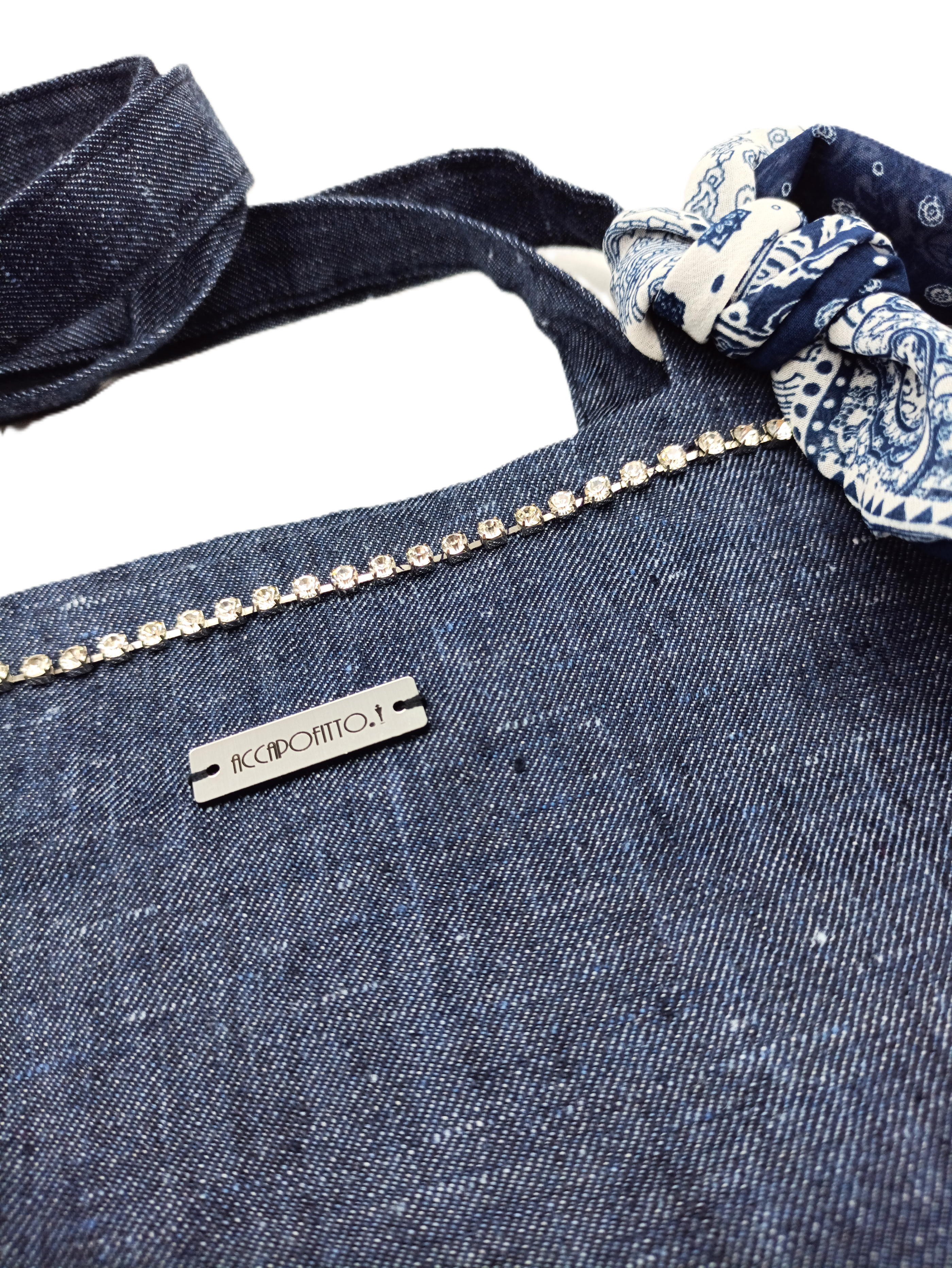 Borsa tote bag denim