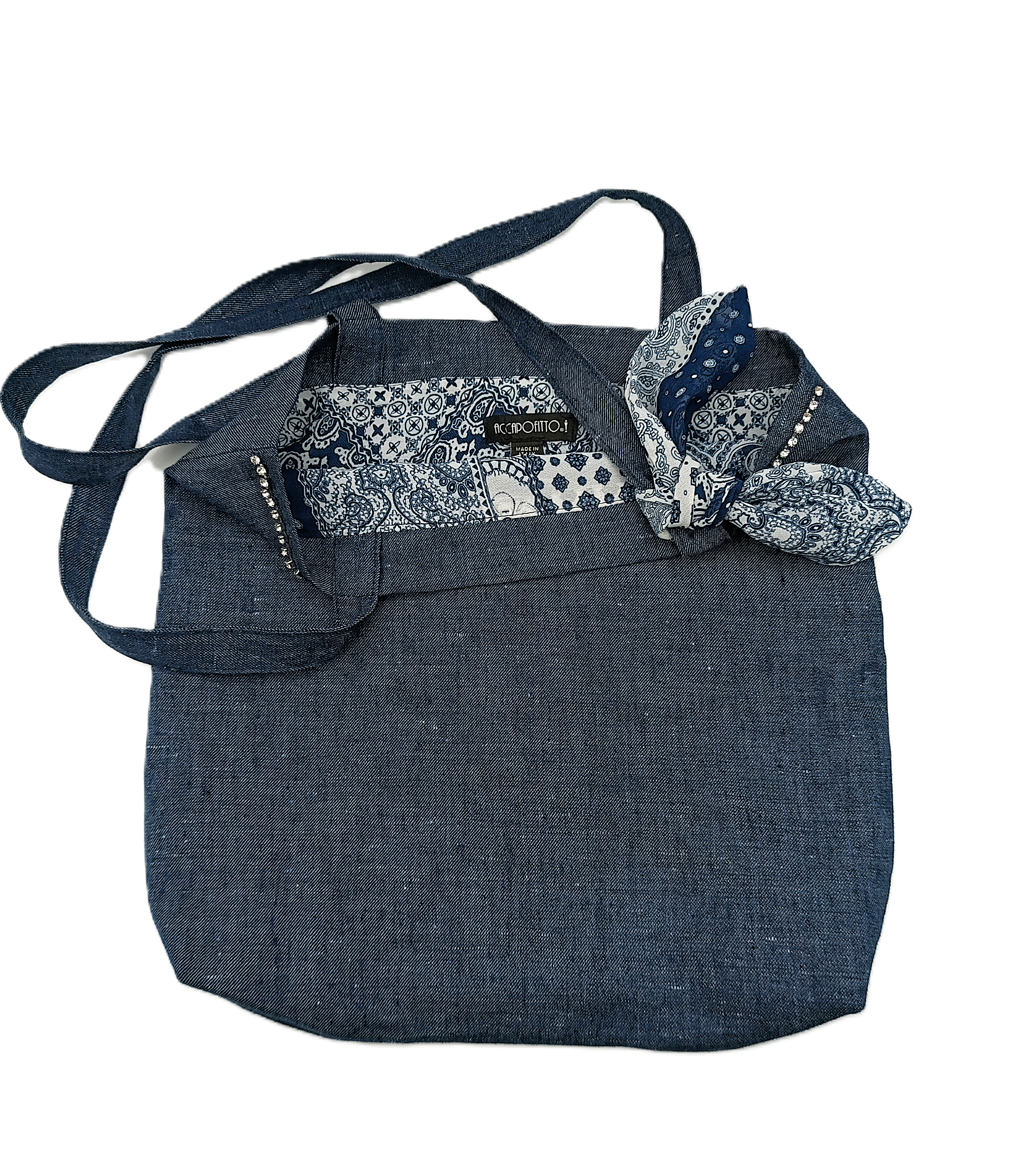 Borsa tote bag denim