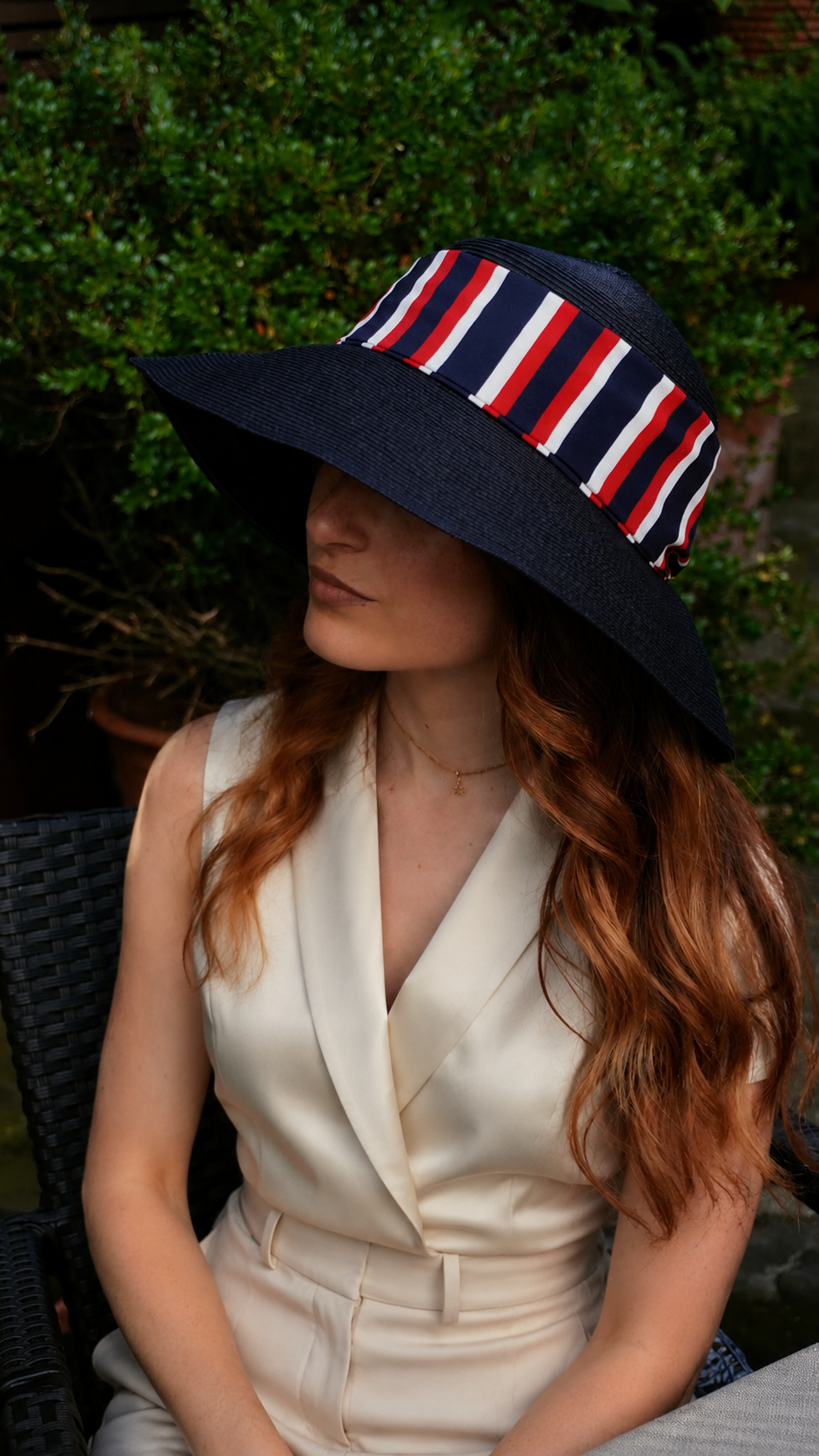 Sophie - cappello di carta variante blue
