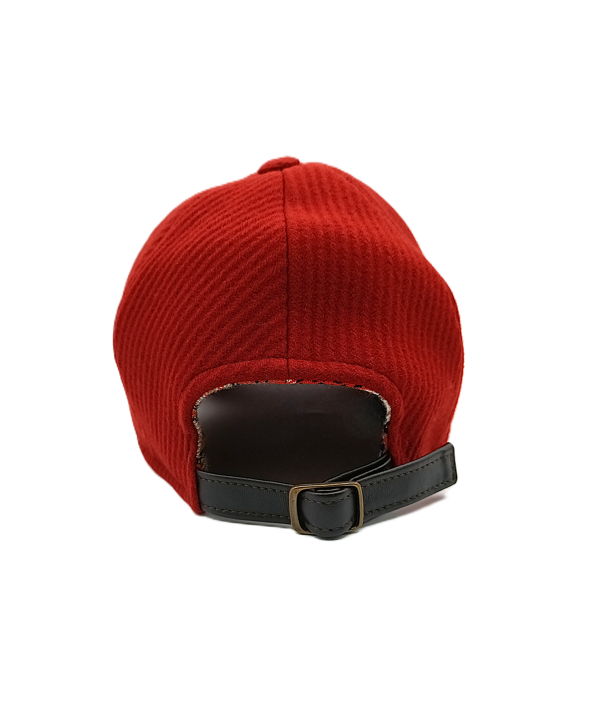 Jody - baseball twill di lana arancione