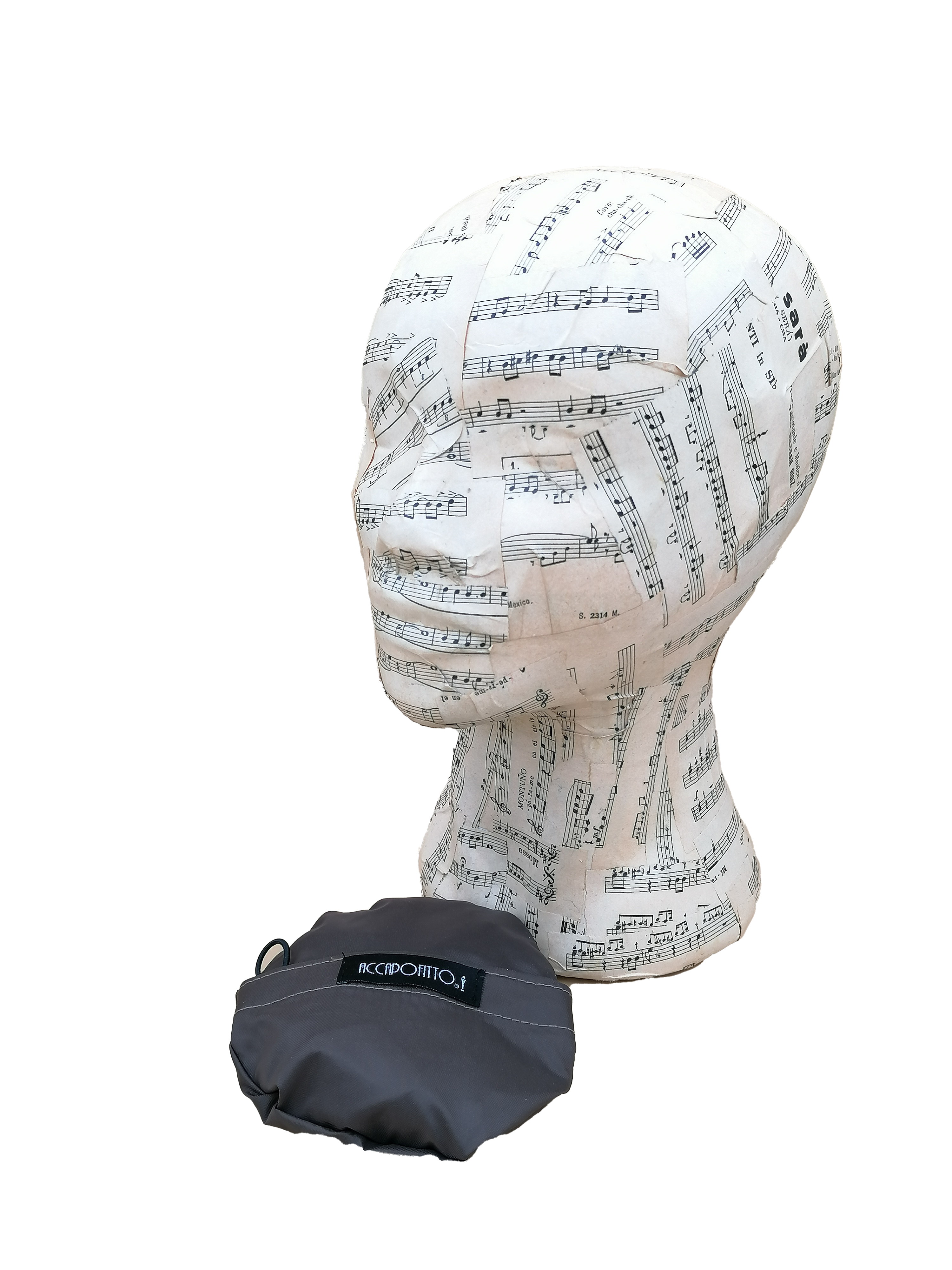 cappello alla pescatora donna, bucket hat, marrone castoro, impermeabile e ripiegabile, ripiegato