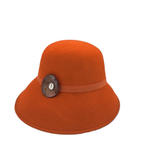 Carica l&#39;immagine nel visualizzatore di Gallery, Mariposa - cappello cloche variante Orange
