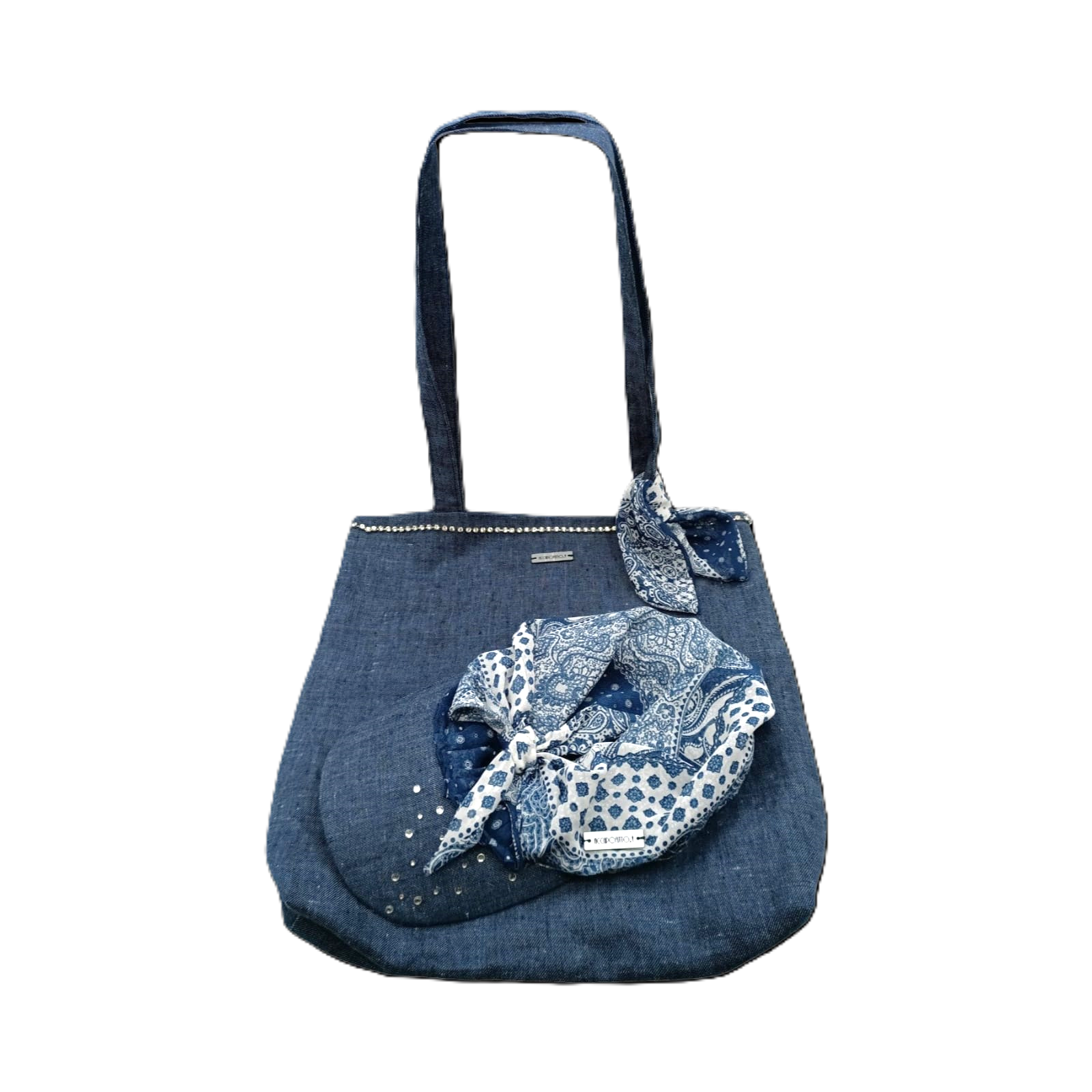 Borsa tote bag denim
