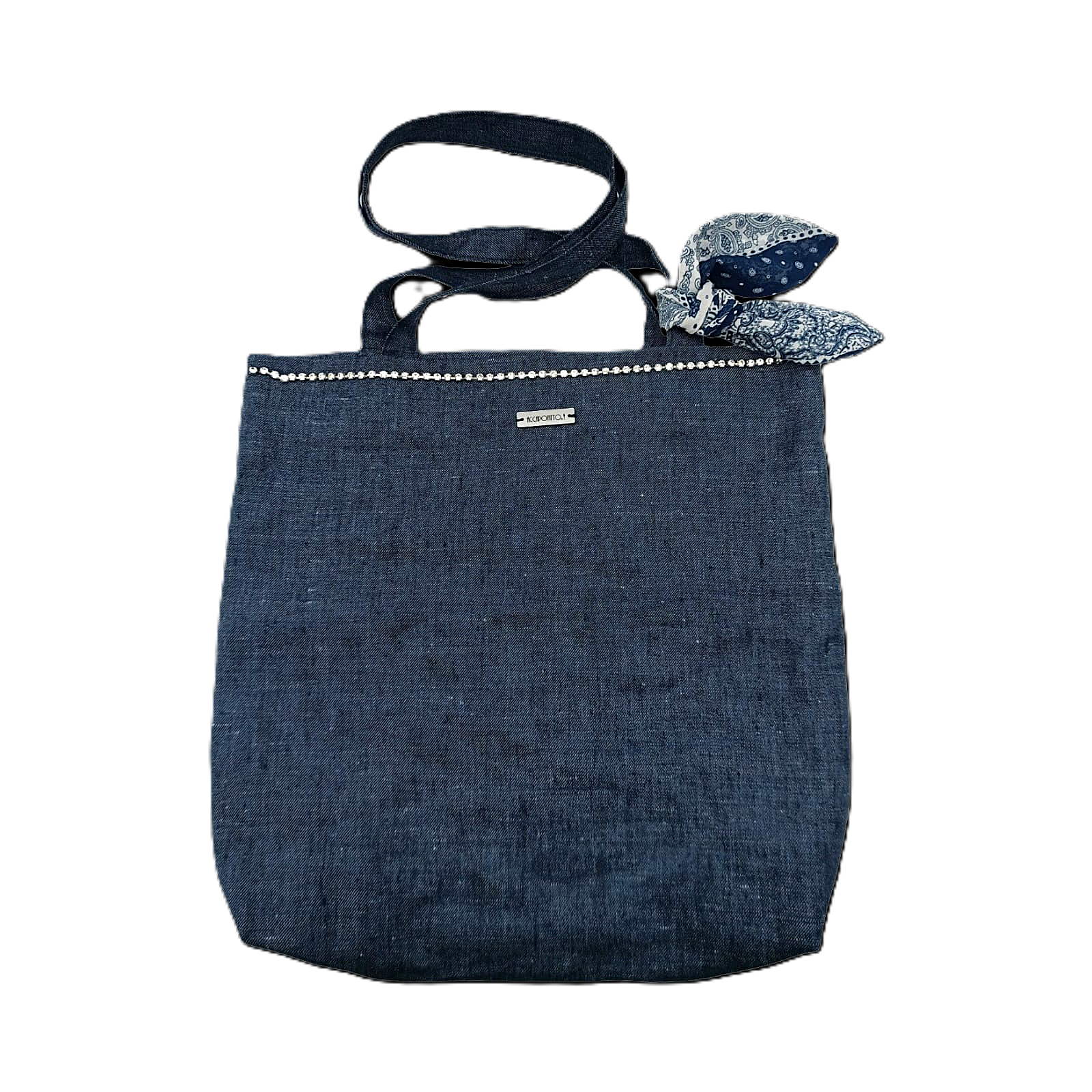 Borsa tote bag denim