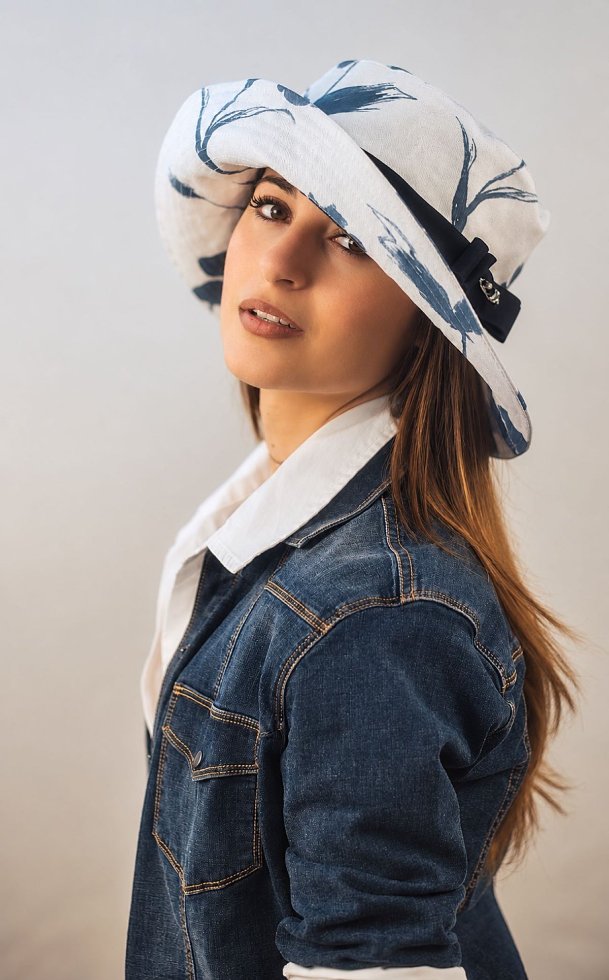 Emma — Cloche variante Lilly Blue