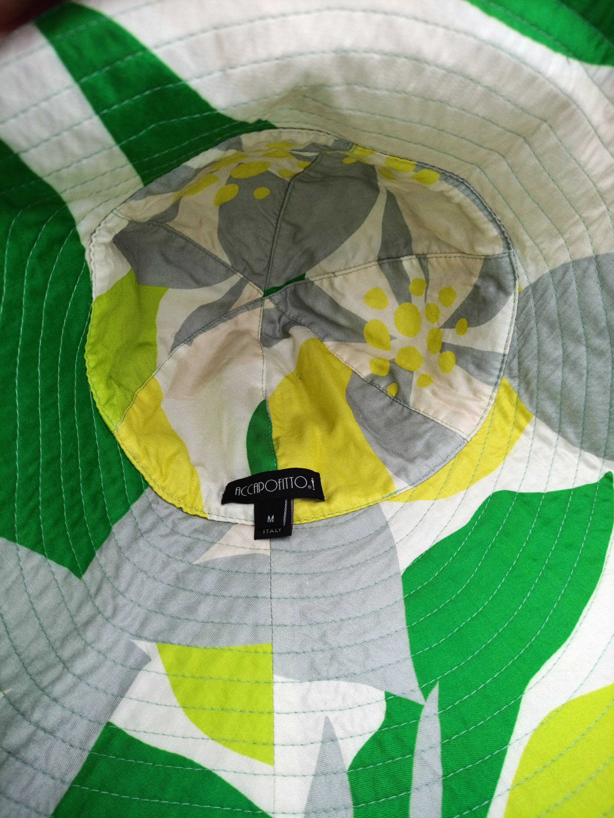 Nuala - cloche lino variante lime