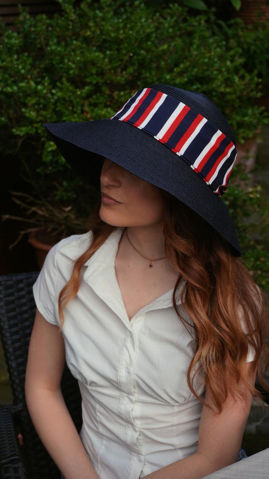 Sophie - cappello di carta variante blue