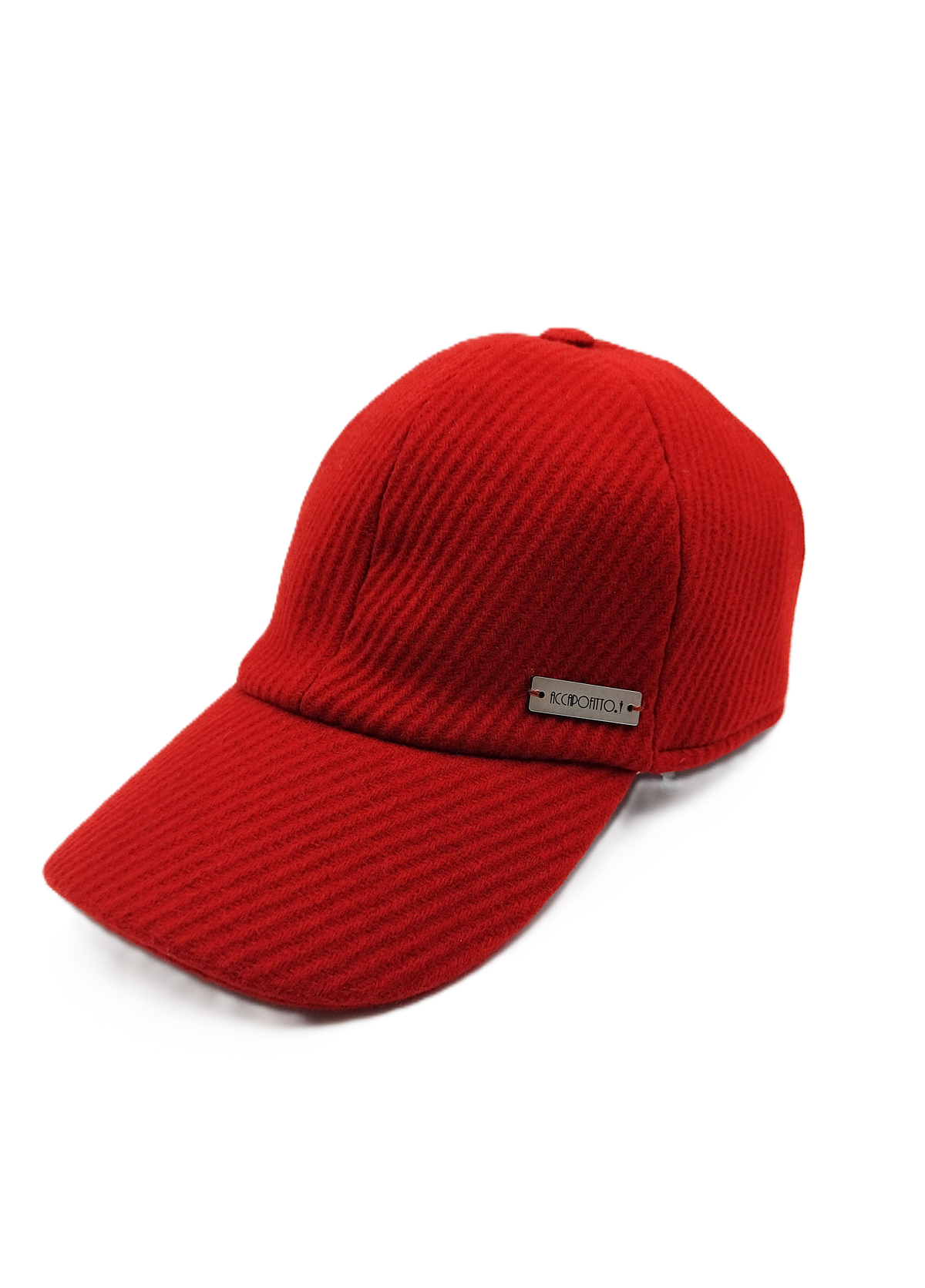 Jody - baseball twill di lana arancione