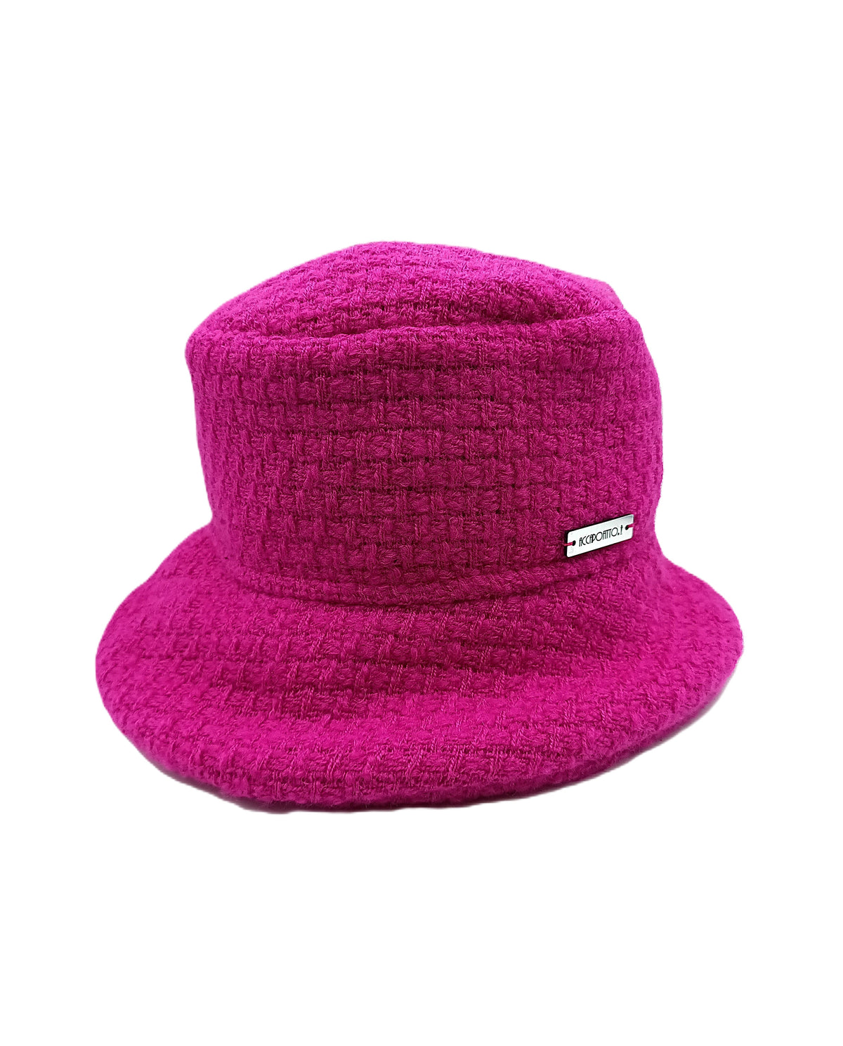 Frida Black - bucket hat fucsia