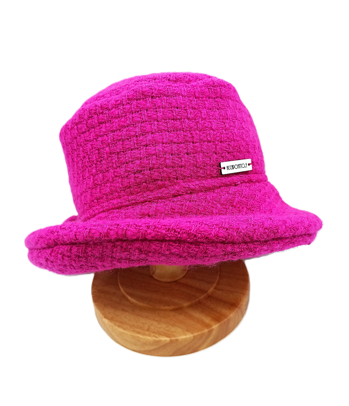 Frida Black - bucket hat fucsia