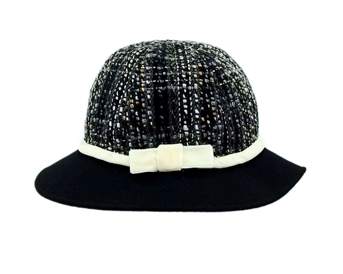 Timeless - cappello cloche variante Black