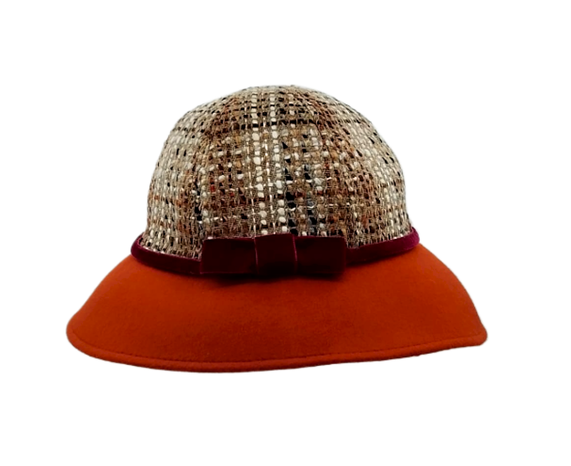 Timeless - cappello cloche variante Orange