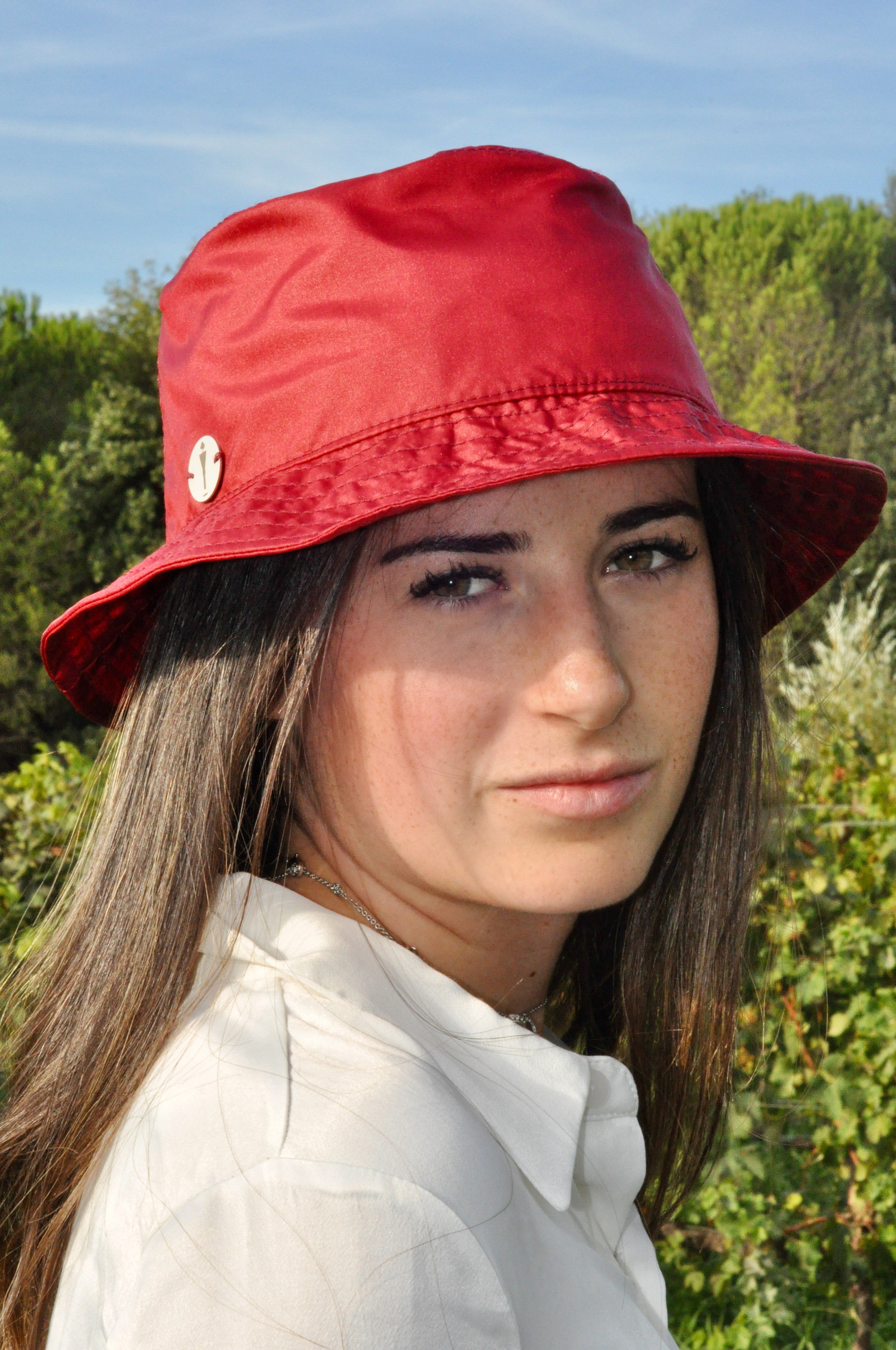 Versatile - bucket hat variante Cherry